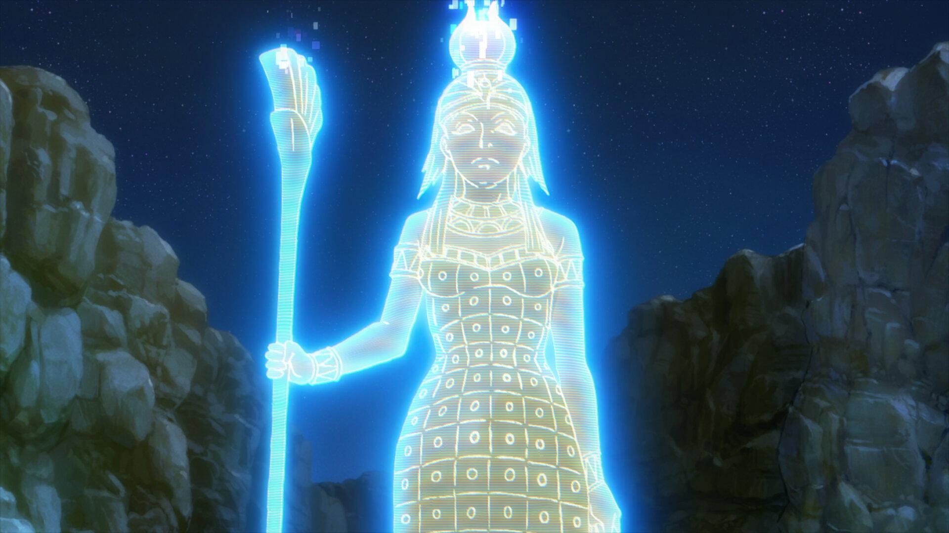 Still from The Secret of the Pyramid