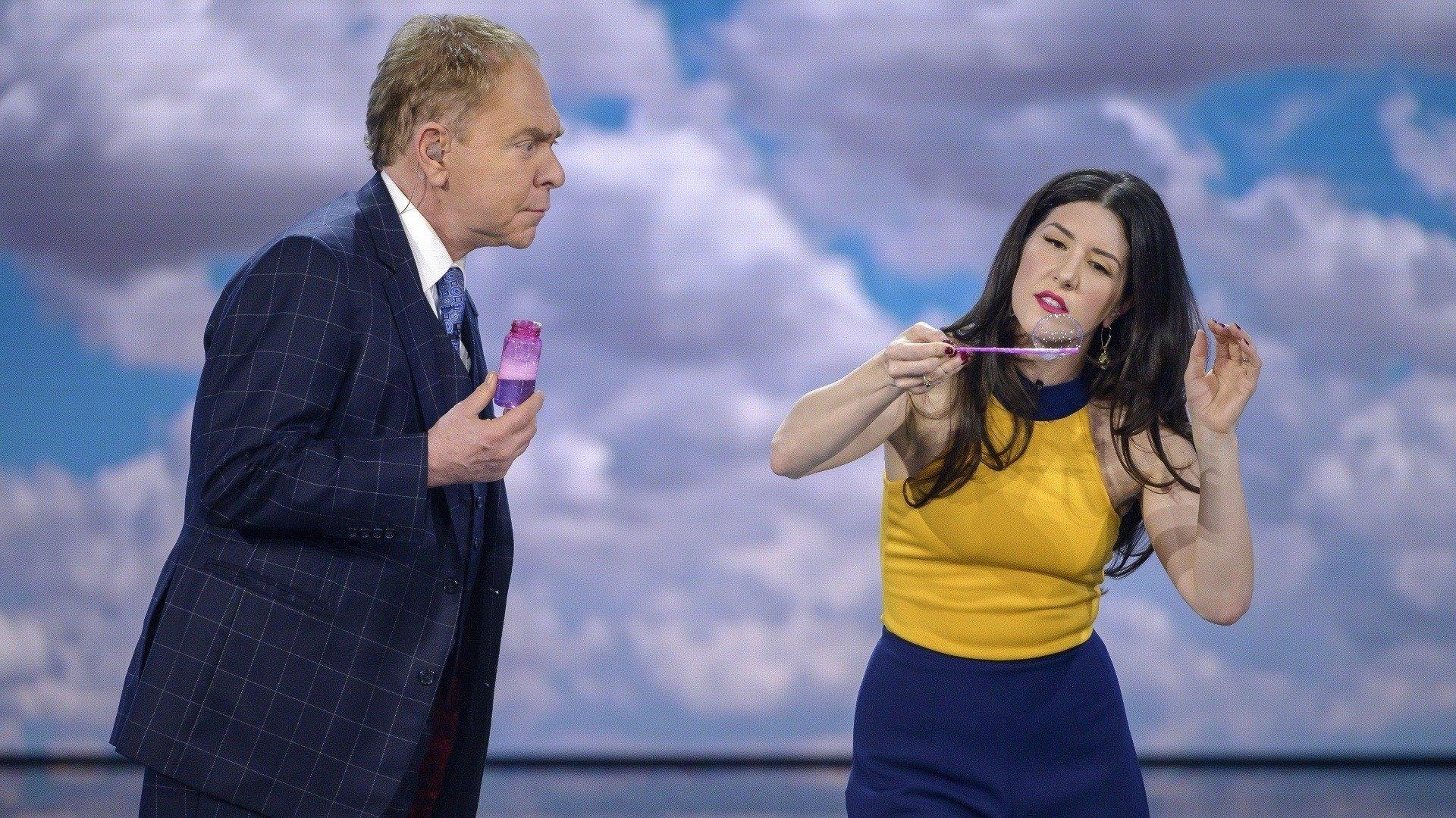 Still from P&T's Big Game Halftime Show