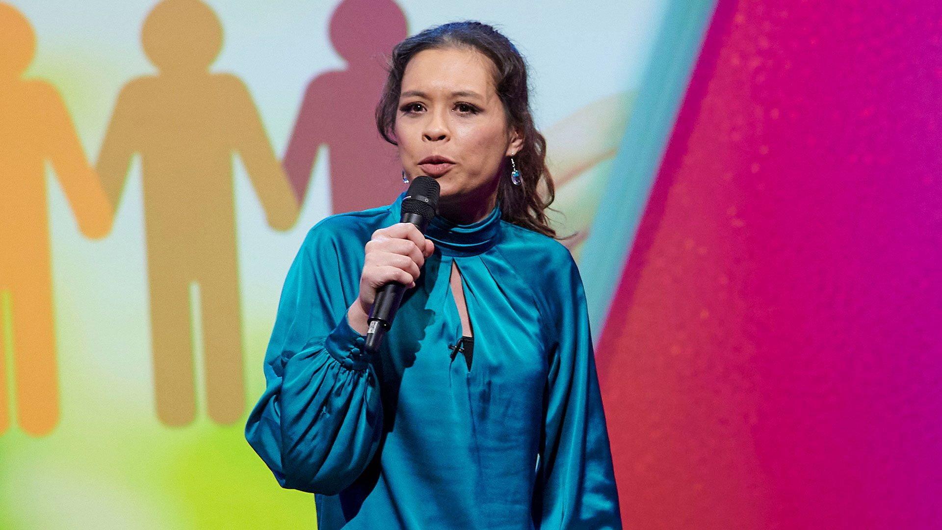 Still from Ed Gamble, Ed Byrne, Maisie Adam, Rhys James, Ria Lina