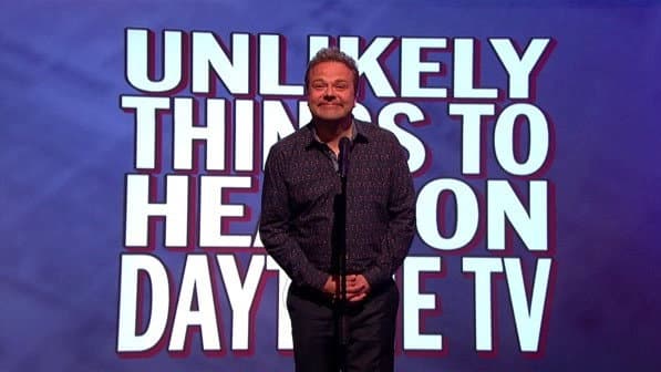 Still from Hal Cruttenden, Ed Byrne, Josh Widdicombe