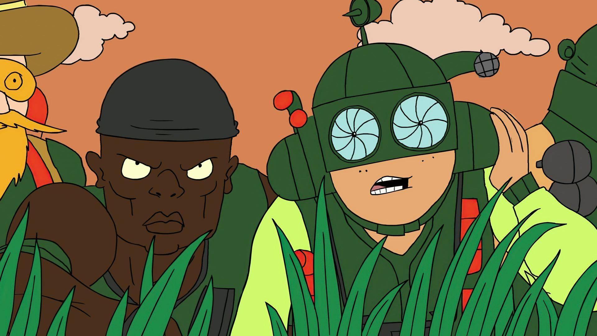 Still from Lord Stingray Crash Party