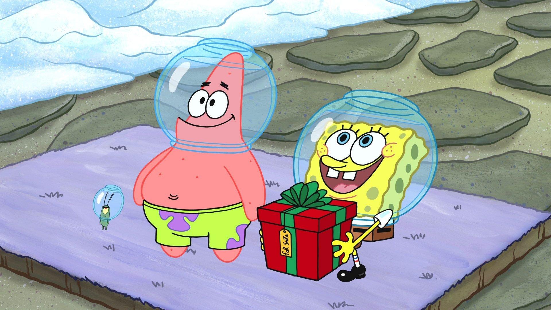 Still from SpongeBob's Road to Christmas