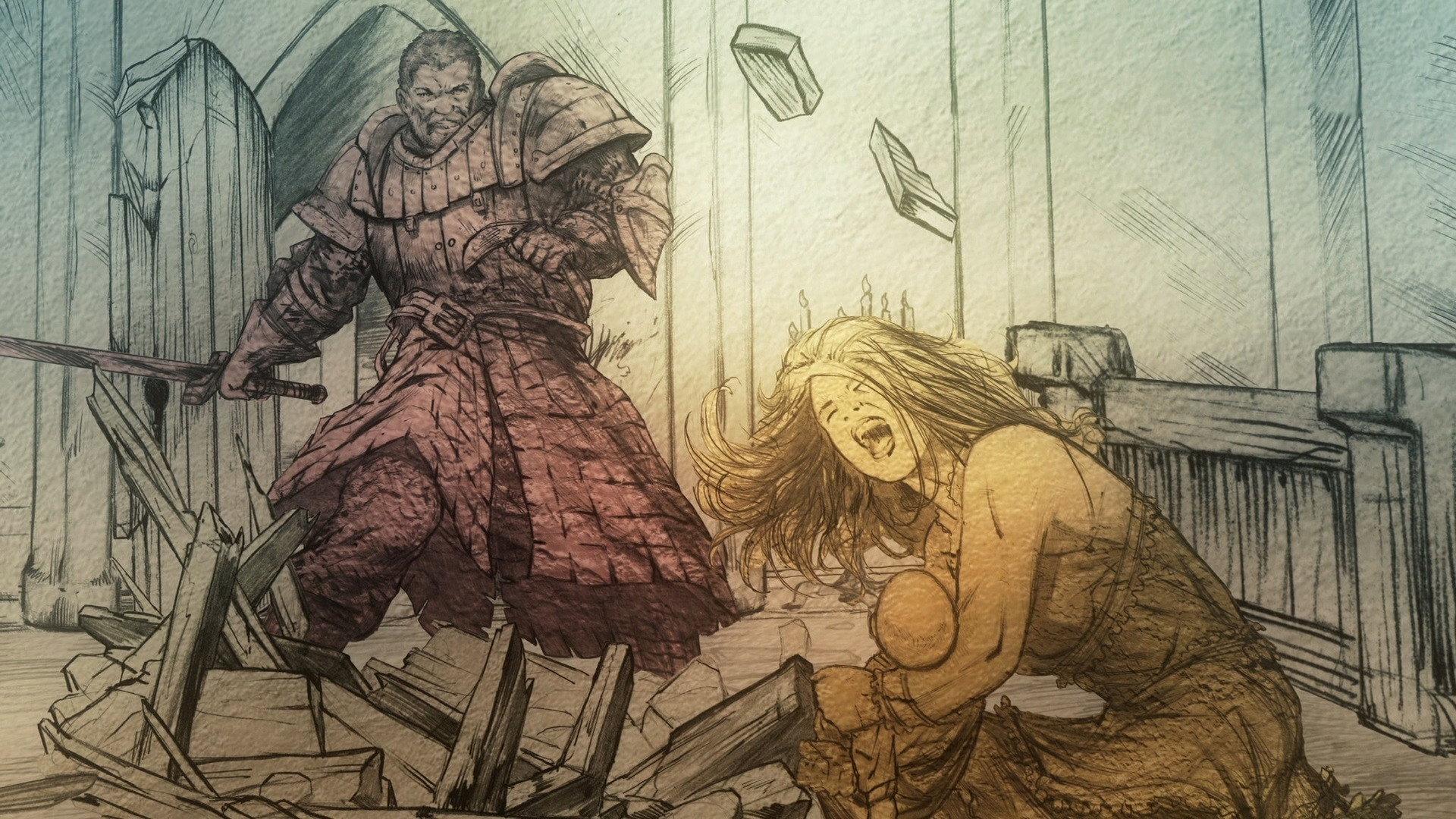 Still from Histories & Lore: Robert's Rebellion (Oberyn Martell)