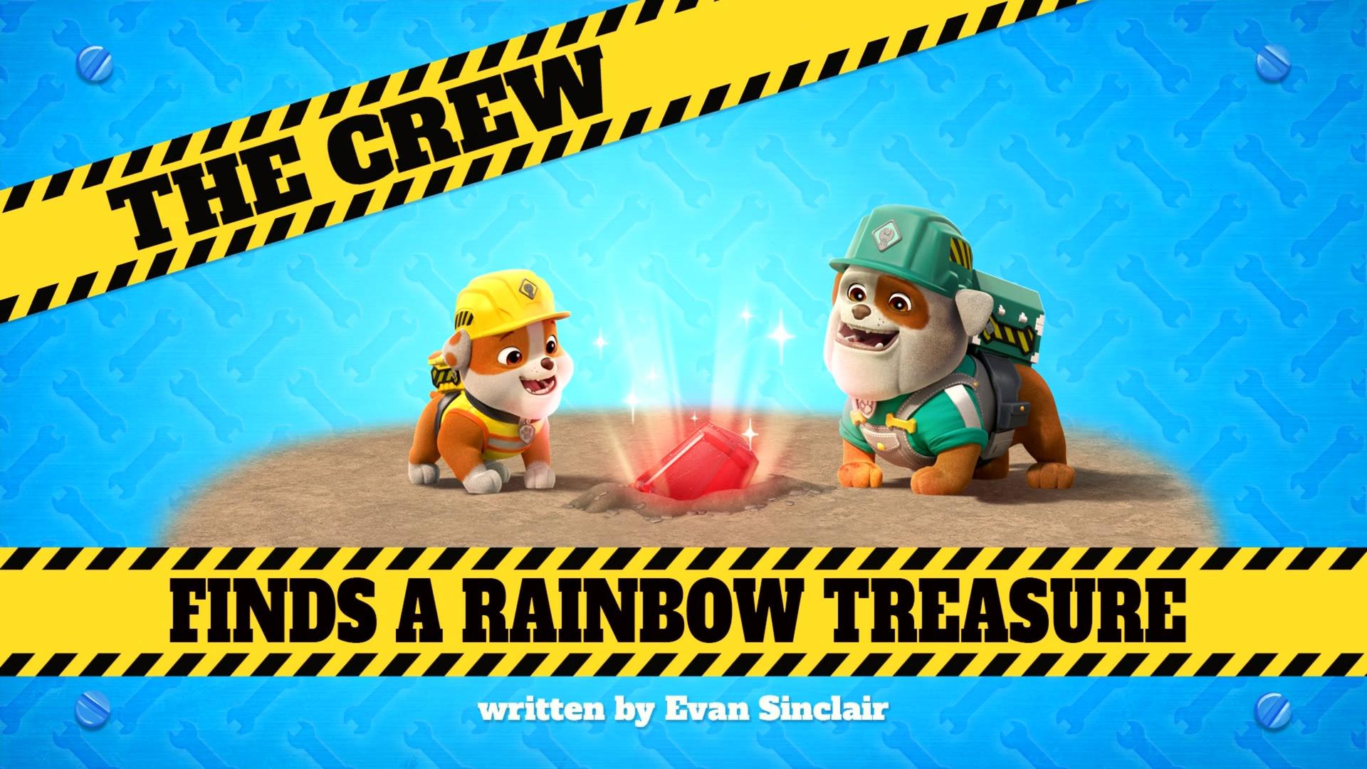 Still from The Crew Finds a Rainbow Treasure
