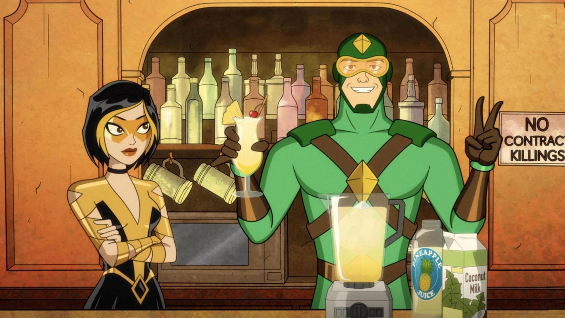 Still from Cocktails with Kite Man & Glider 2