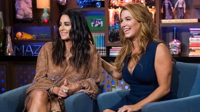 Still from Kyle Richards; Poppy Montgomery