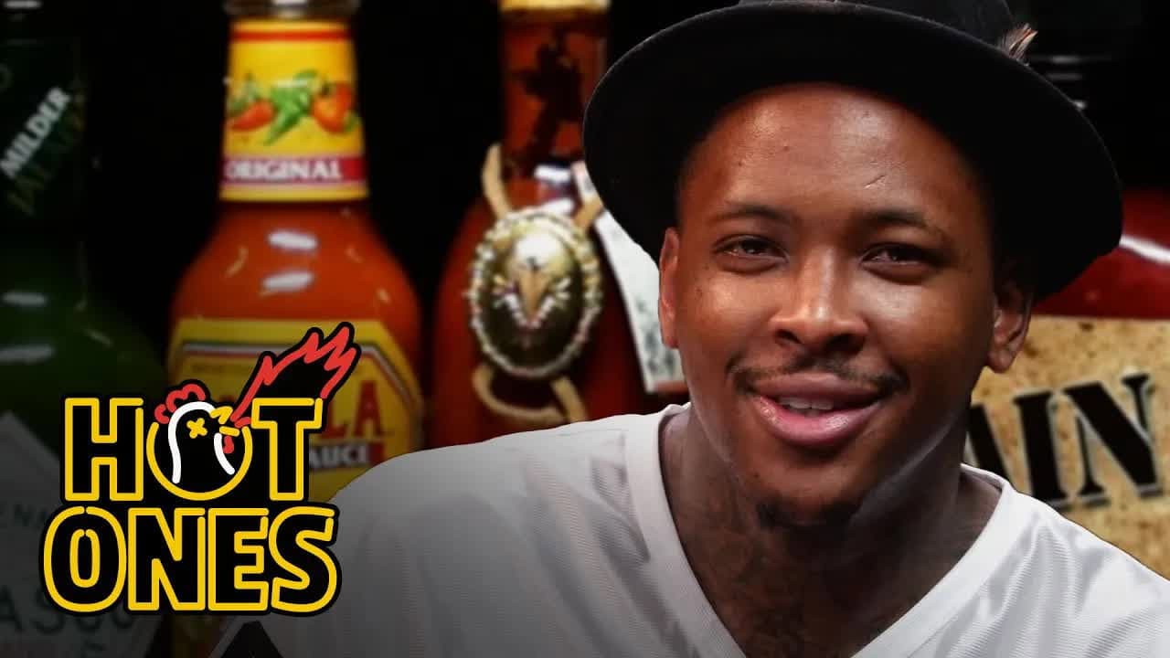 Still from YG Keeps His Bool Eating Spicy Nuggets