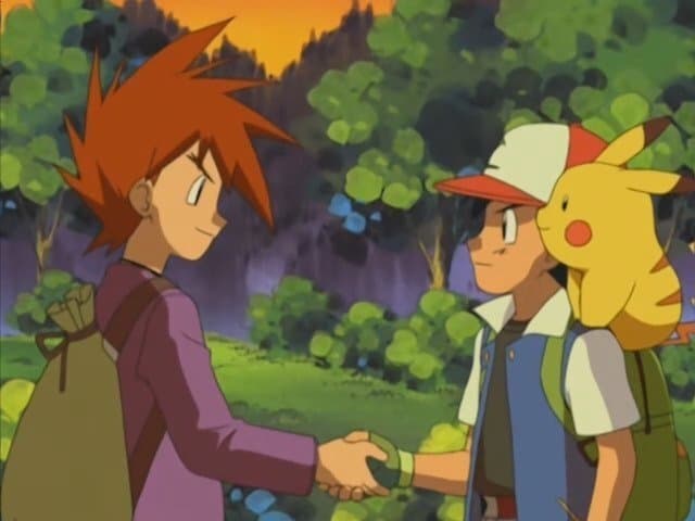 Still from Johto Photo Finish