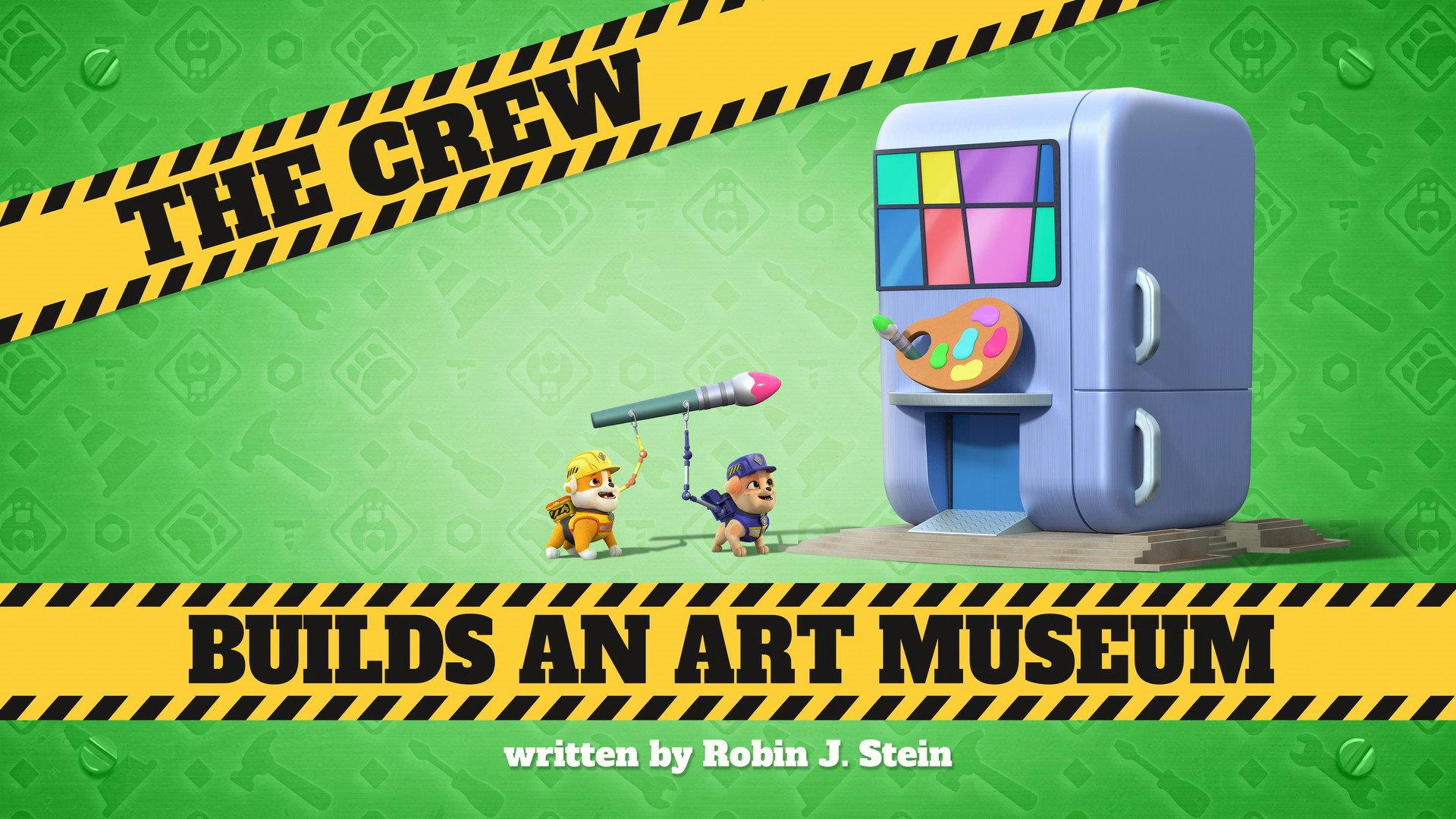Still from The Crew Builds an Art Museum