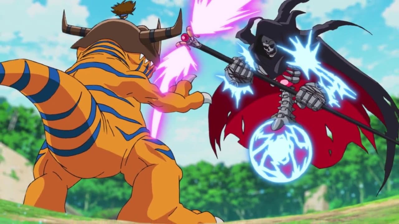 Still from A new Darkness, Millenniumon