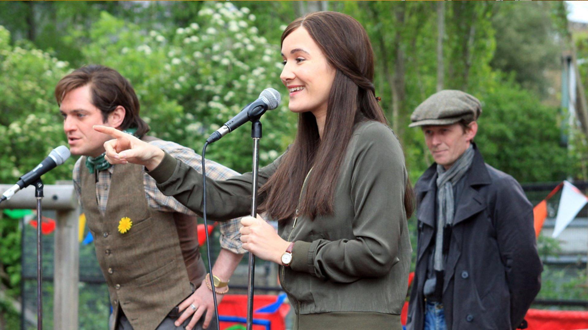 Still from Fundraiser