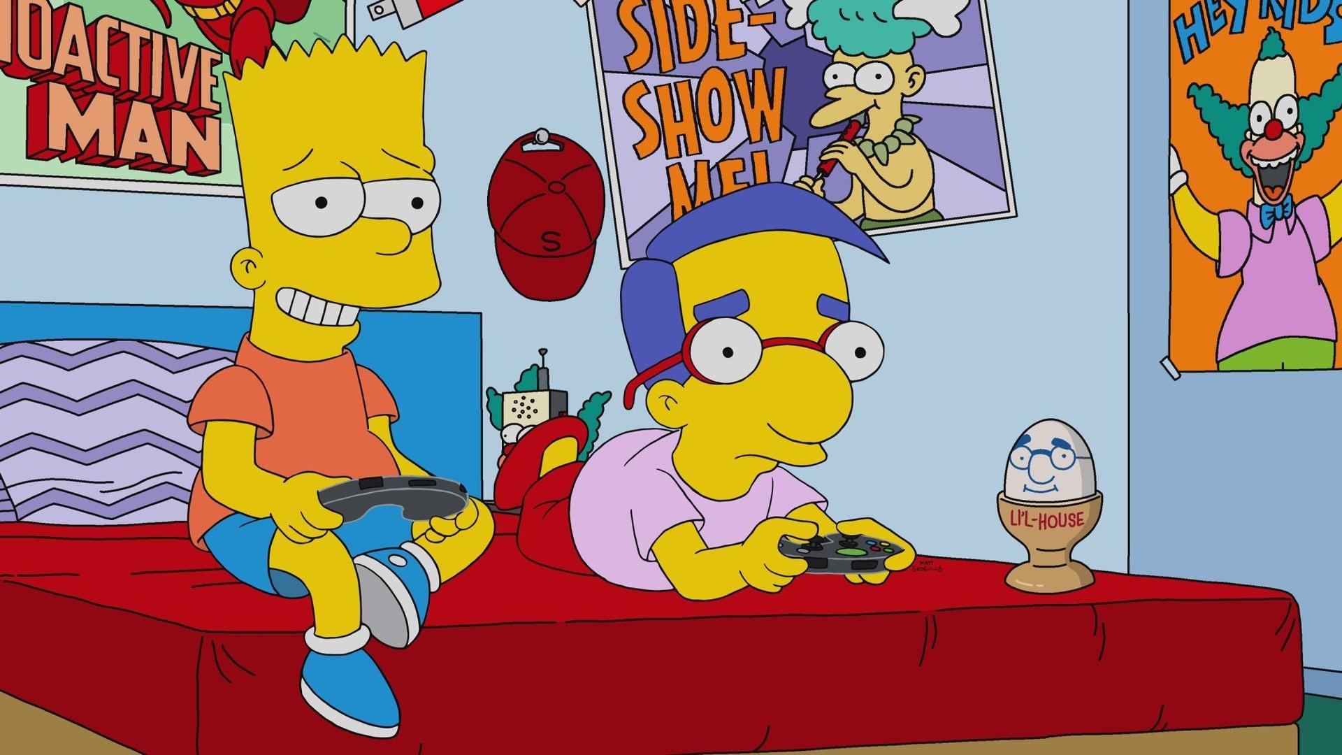 Still from Bart's Brain