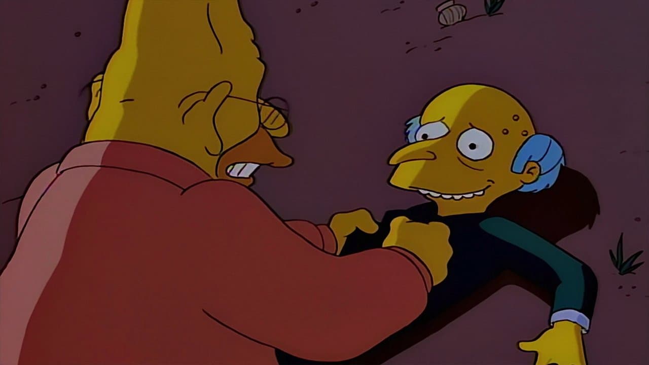 Still from Raging Abe Simpson and His Grumbling Grandson in 'The Curse of the Flying Hellfish'