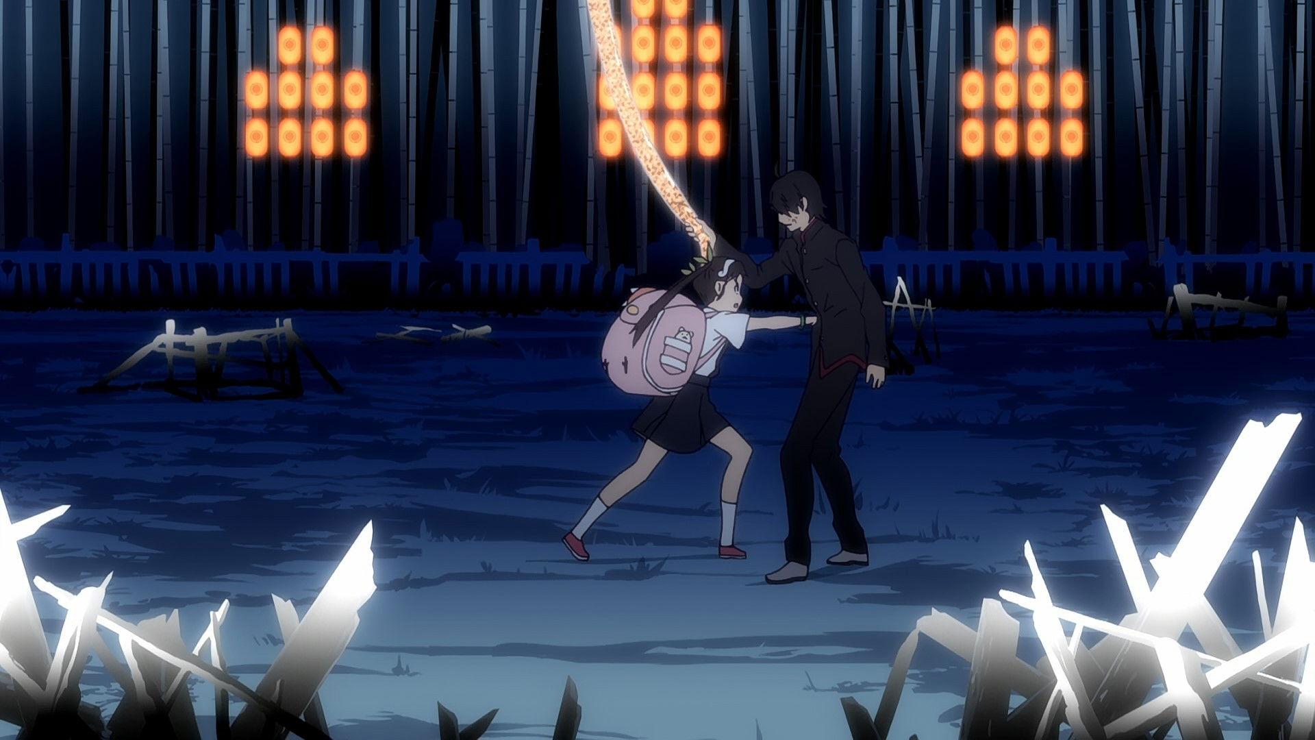 Still from Owarimonogatari: Mayoi Hell (2)