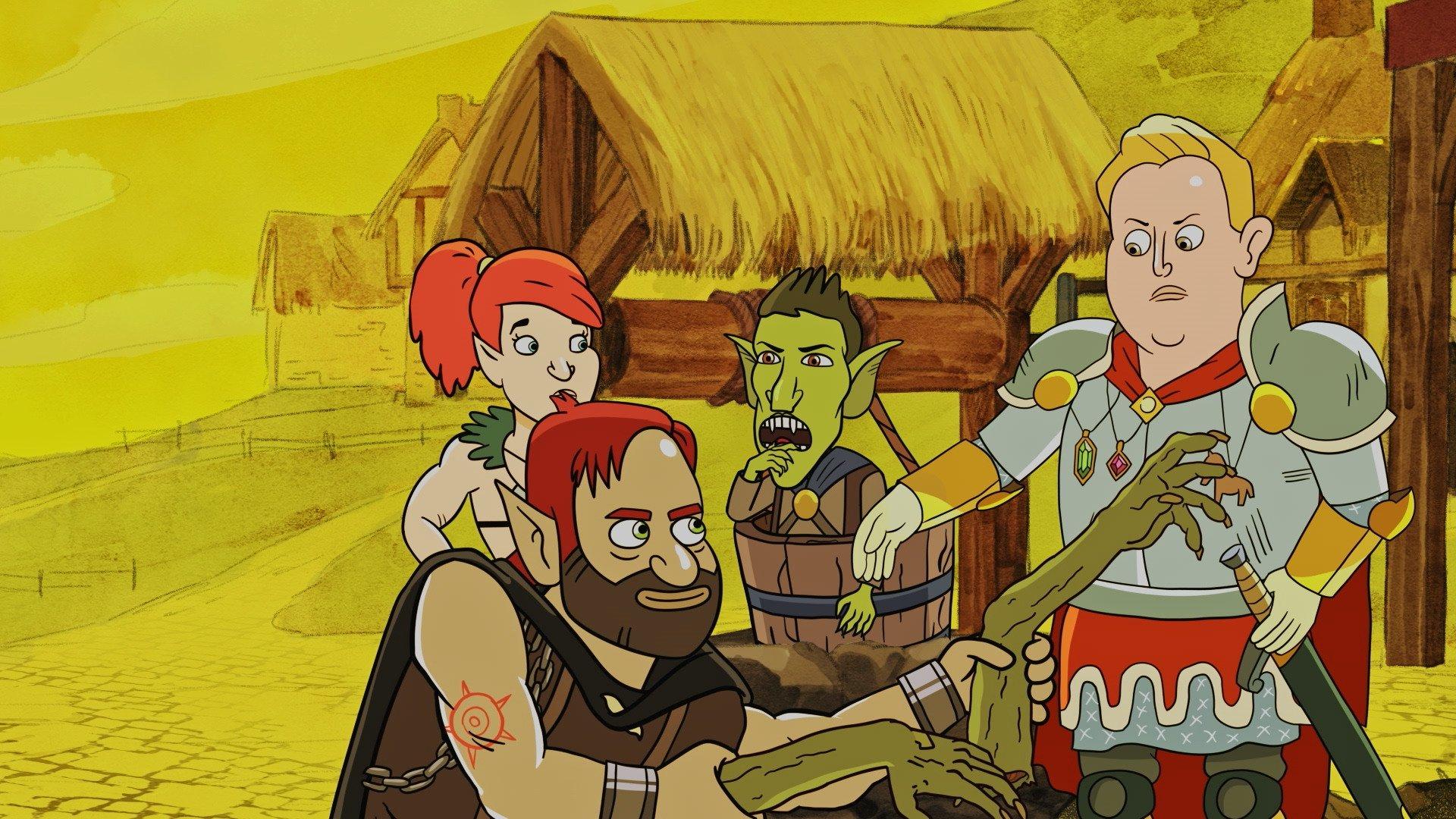 Still from Shatternine Village