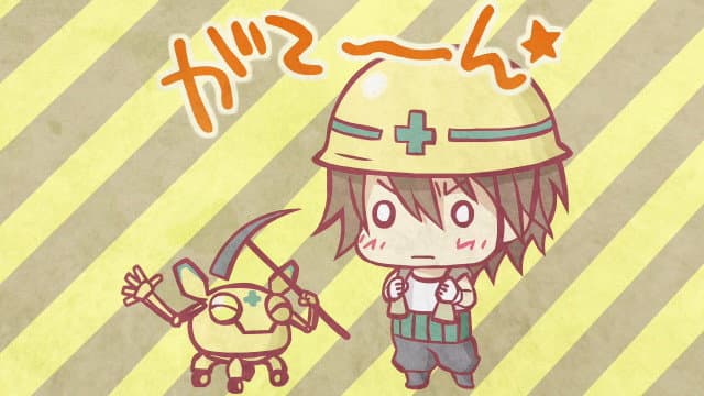 Still from Guilty Crown 4-Panel Theater - Phase 07-b - Manual Laborer (disguise)