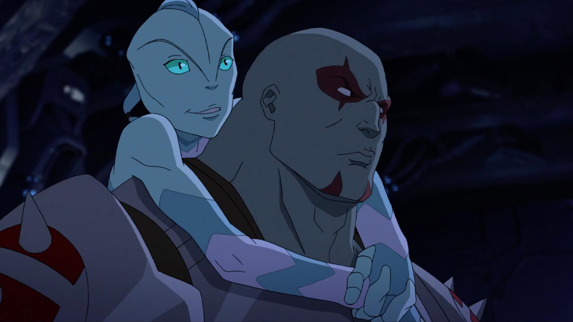 Still from Origins: Drax: Part 2