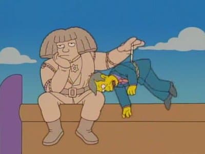 Still from Treehouse of Horror XVII