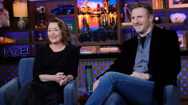 Still from Lesley Manville & Liam Neeson