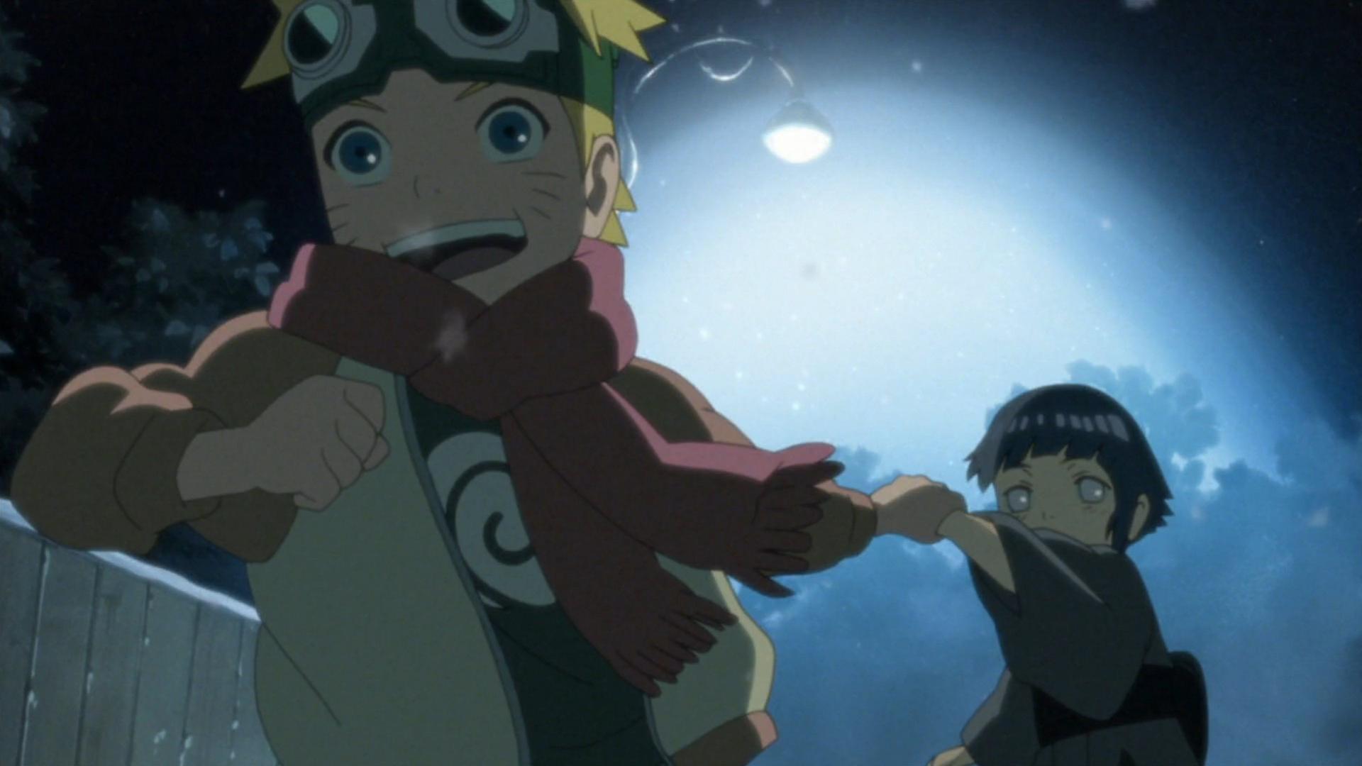 Still from Naruto and Hinata