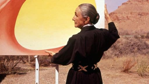Still from Georgia O'Keeffe