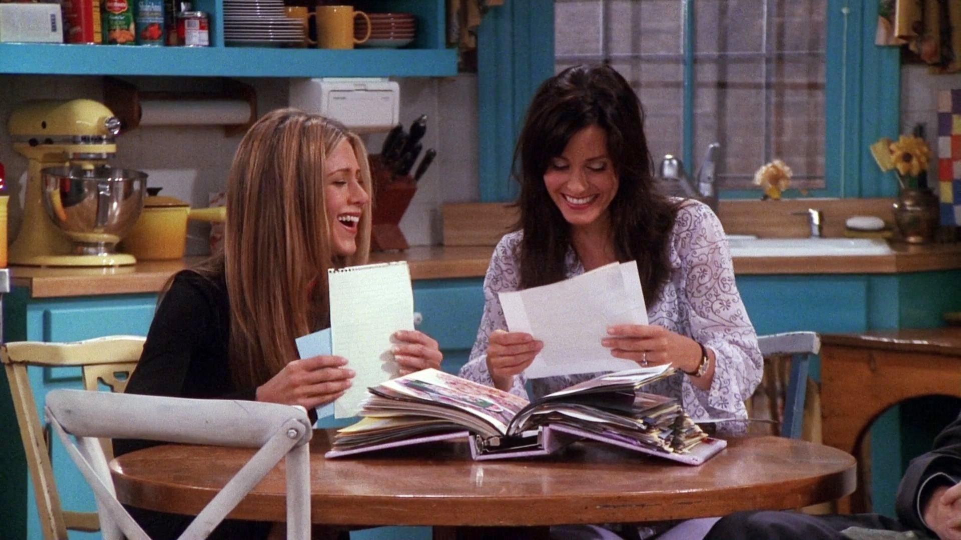 Still from The One with Rachel's Book