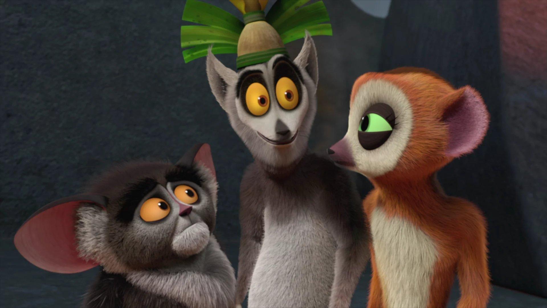 Still from Are You There, Frank? It's me, King Julien