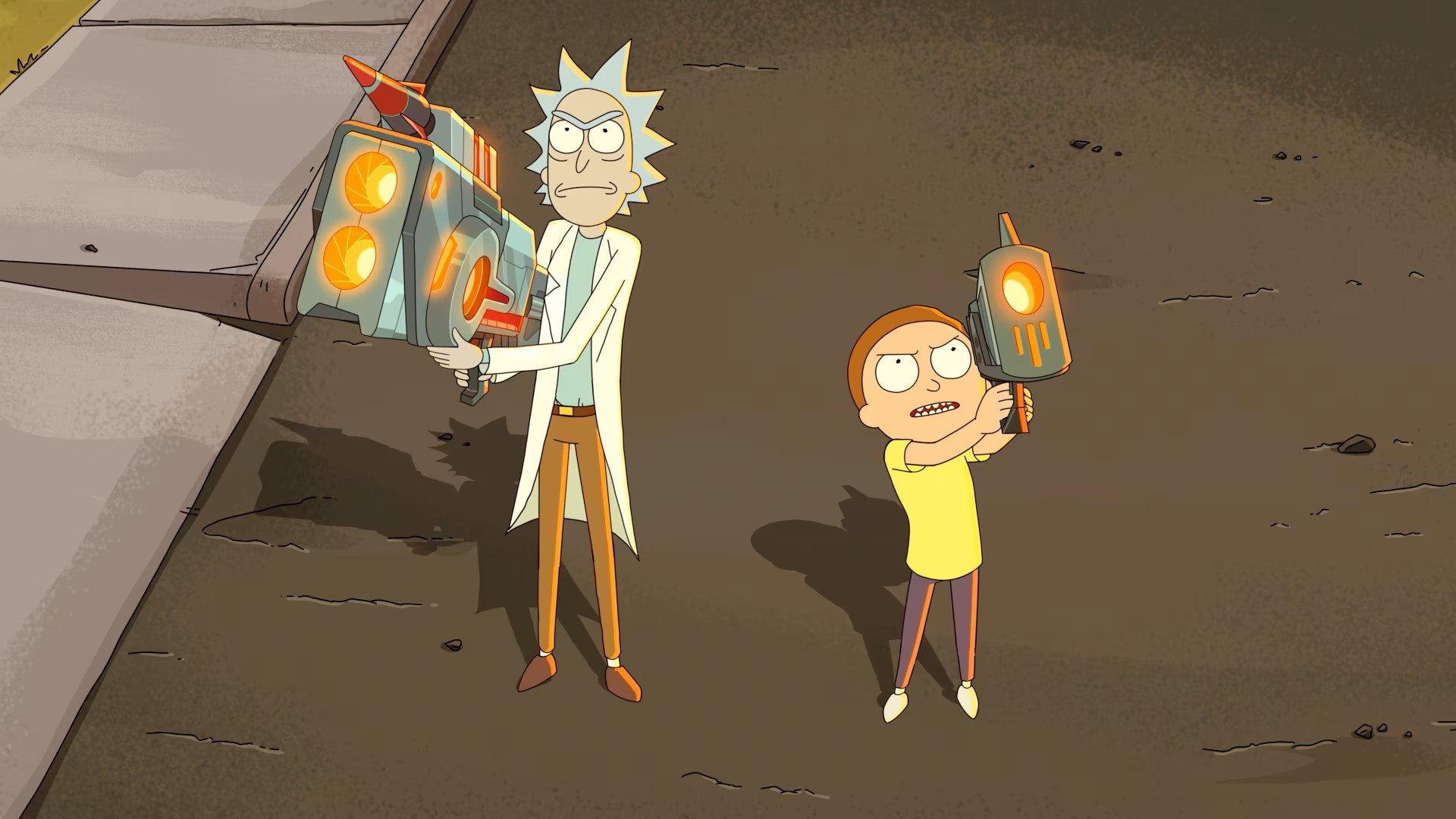 Still from There's Something About Morty