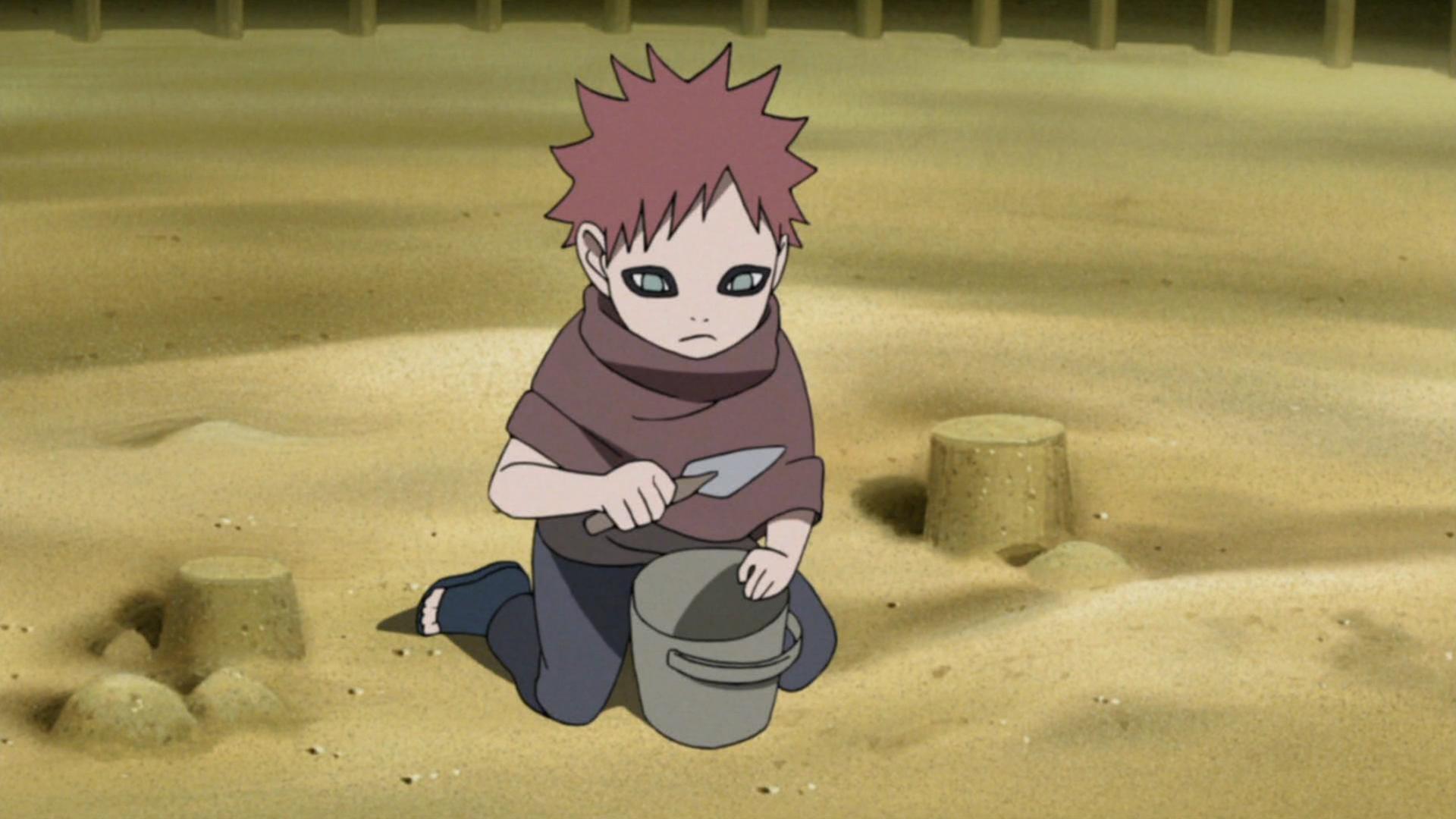 Still from Gaara and Shikamaru