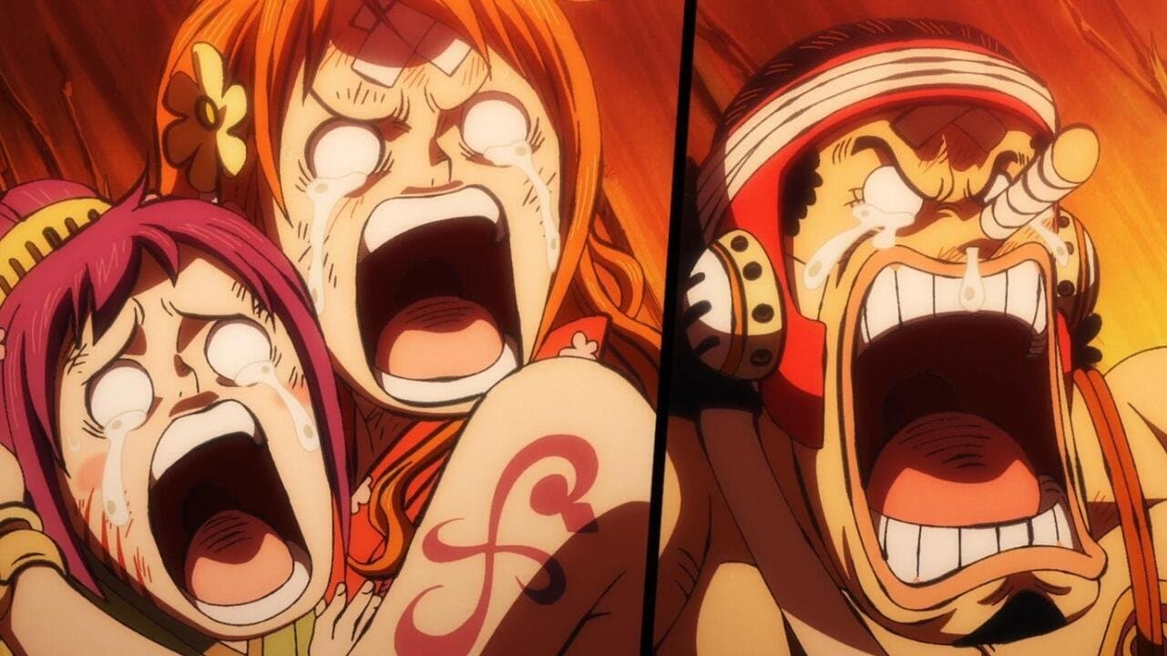 Still from Luffy, Defeated! The Straw Hats in Jeopardy?!