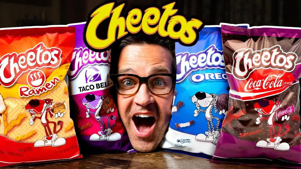 Still from Will It Cheetos? Taste Test