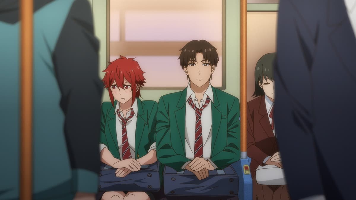 Still from Tomo's Skirt / The School Idol