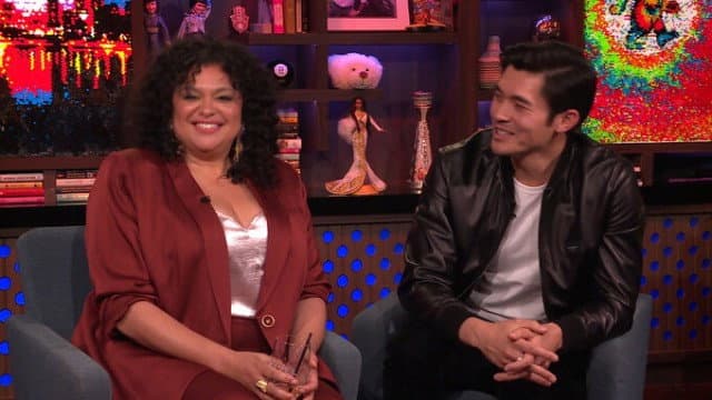 Still from Henry Golding and Michelle Buteau
