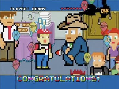 Still from Benny's Birthday