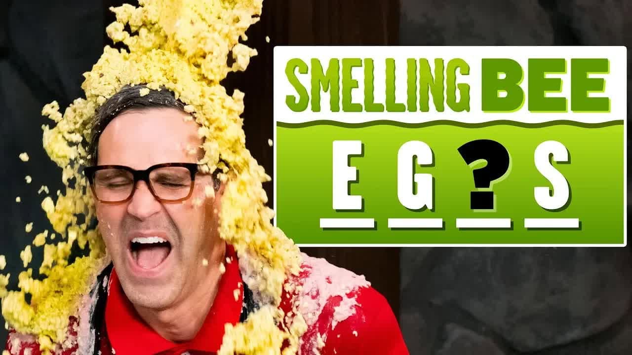 Still from Ultimate Smelling Bee Challenge