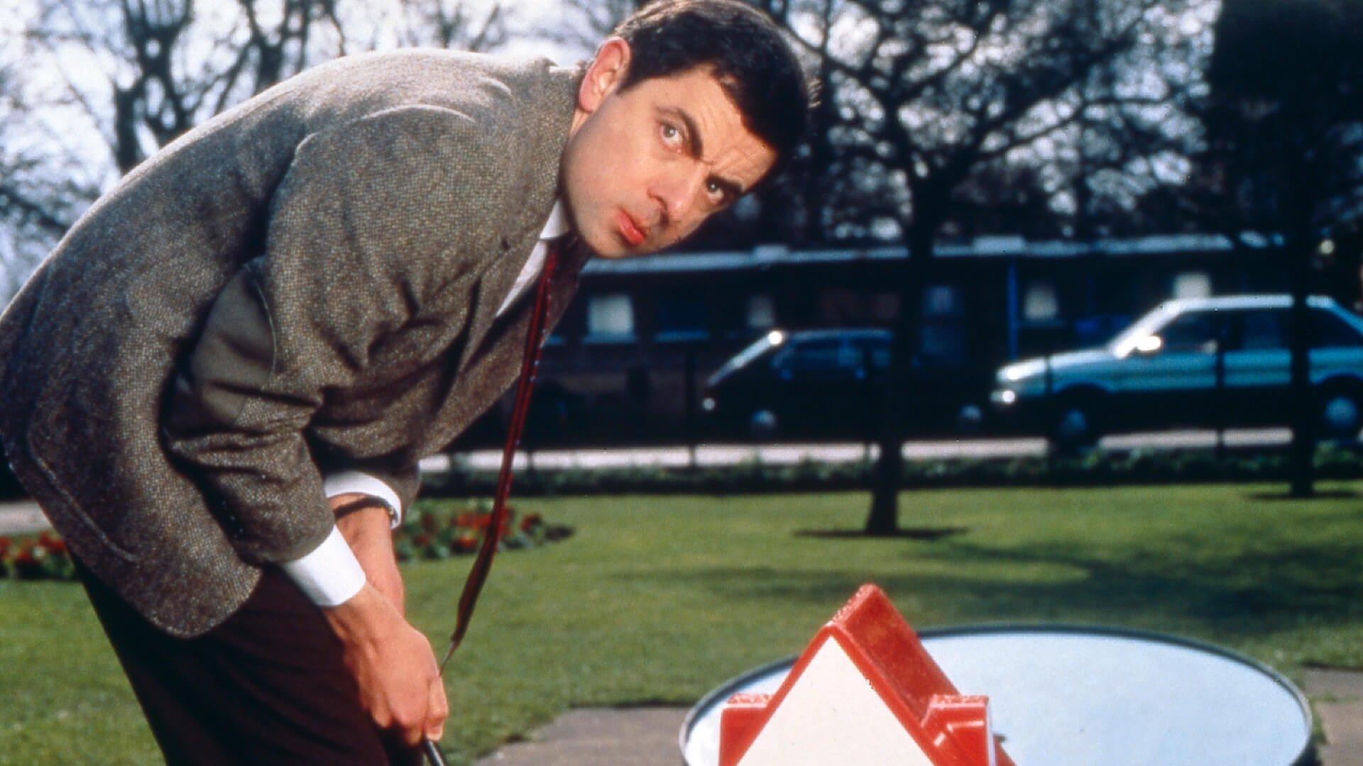 Still from Tee Off, Mr. Bean