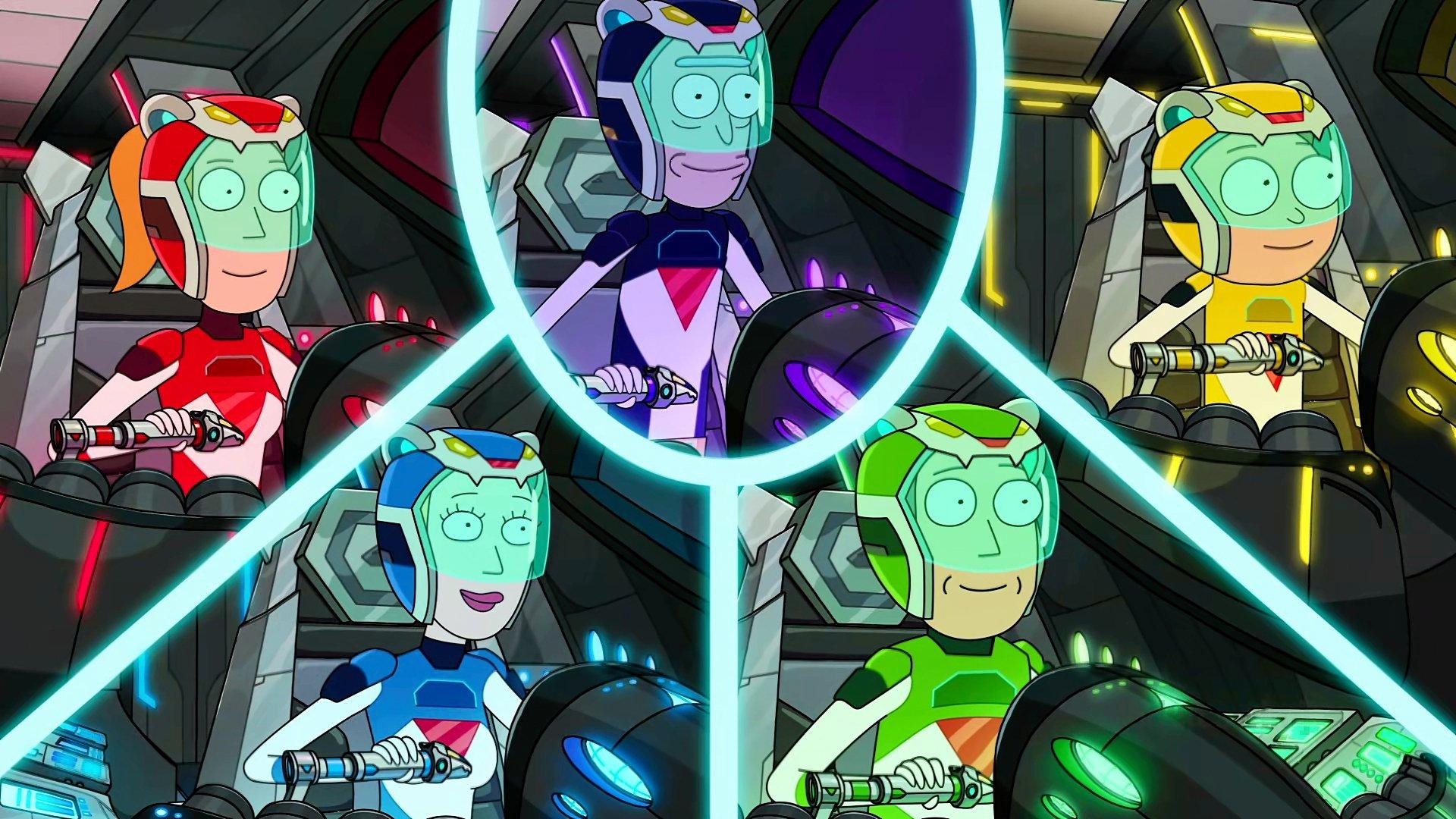 Still from Gotron Jerrysis Rickvangelion