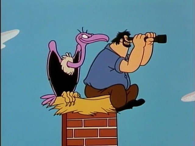Still from Bird Watcher Popeye