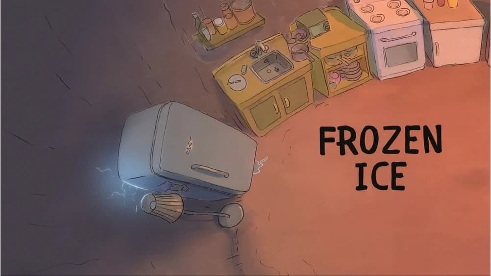 Still from Frozen Ice