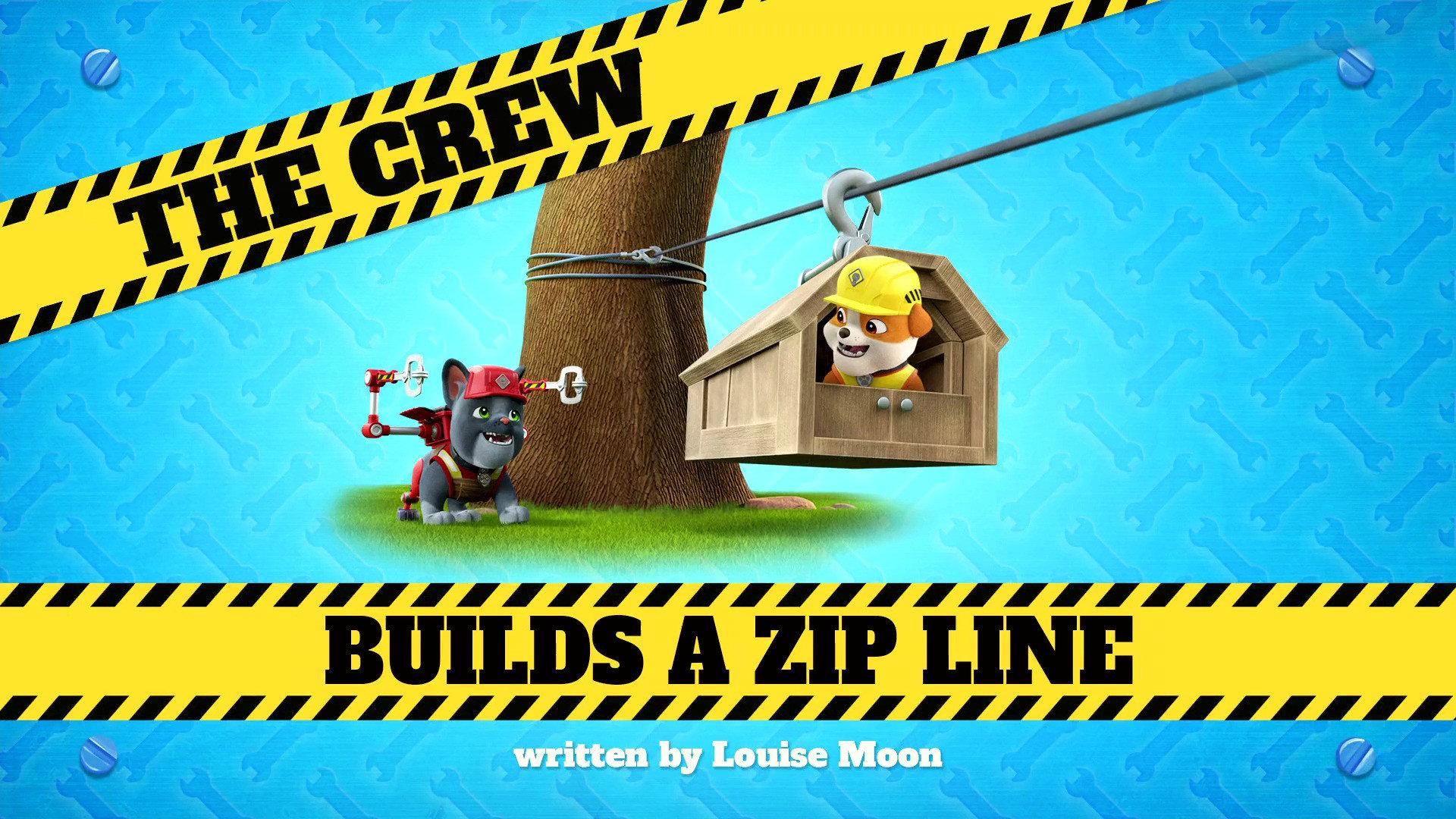 Still from The Crew Builds a Zipline