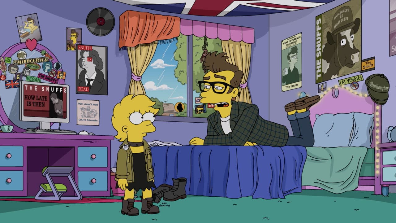 Still from Panic on the Streets of Springfield