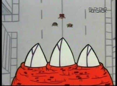 Still from Three Girls and a Monster
