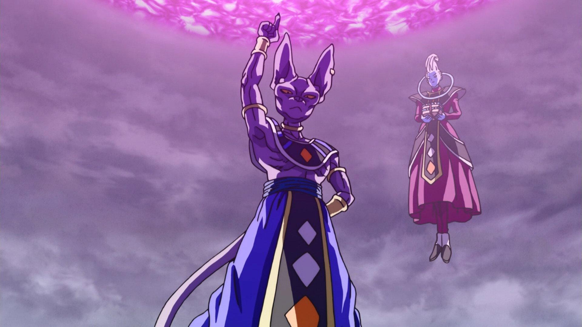 Still from Goku Makes an Entrance! A Last Chance from Lord Beerus?