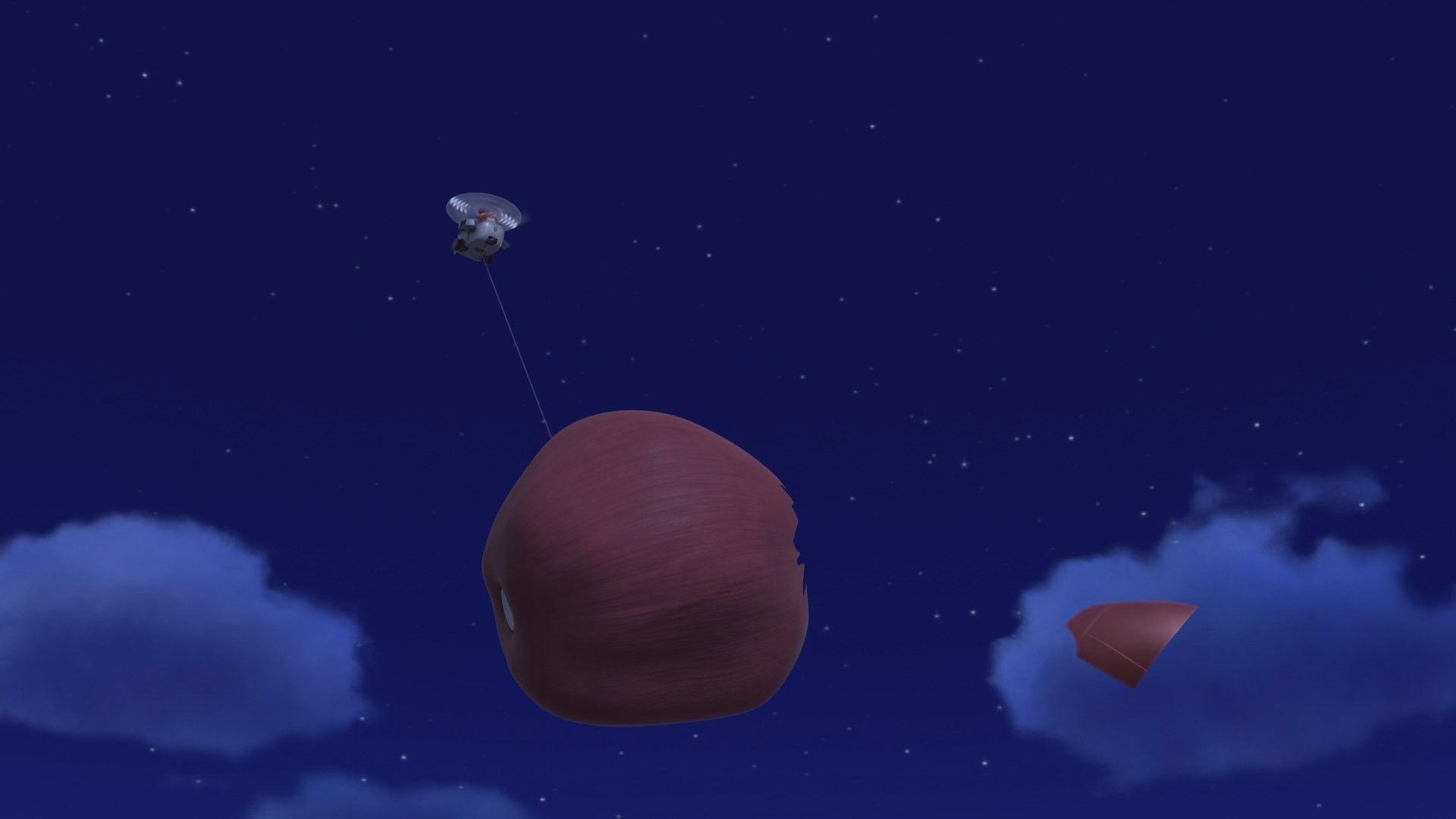 Still from Pups Stop the Falling Space Junk