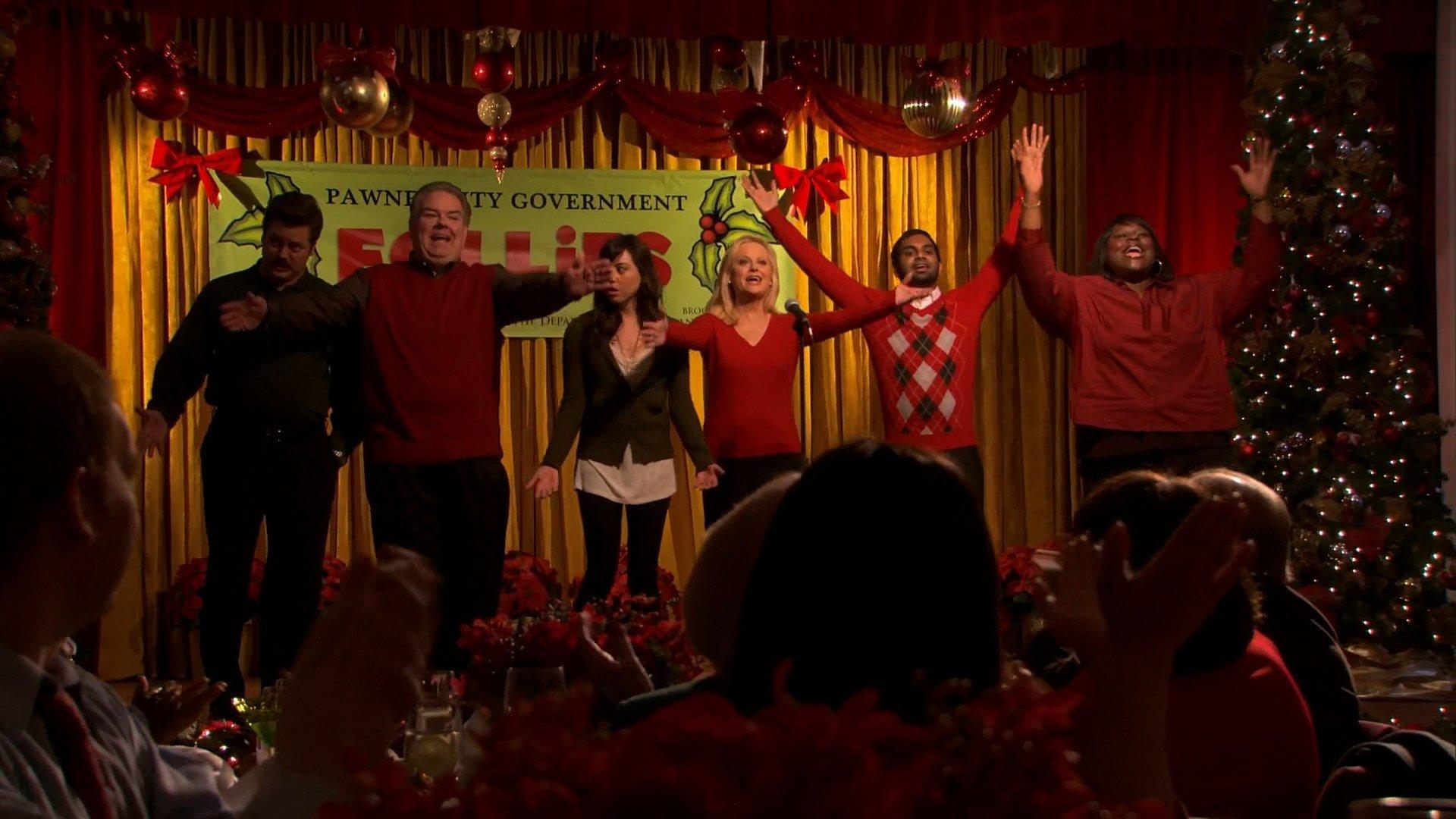 Still from Christmas Scandal