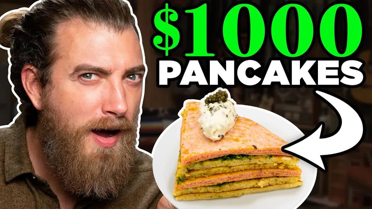 Still from Recreating The Most Expensive Breakfasts In The World