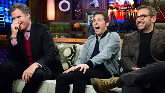 Still from James Marsden, Steve Carrell & Will Ferrell