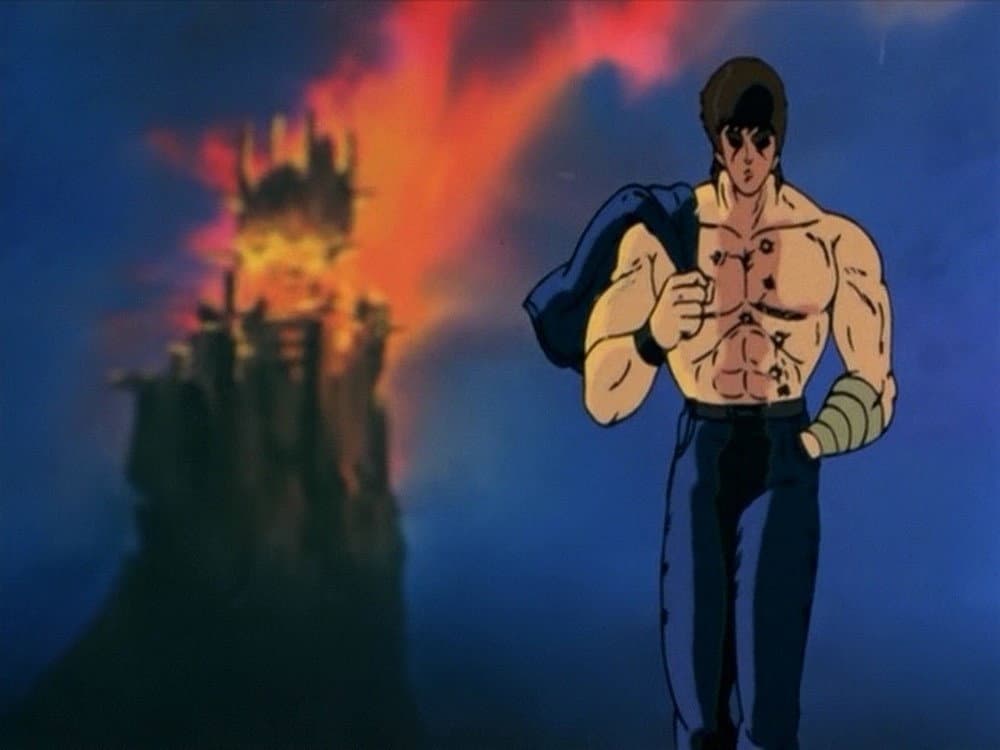 Still from Inverse Raging Fire Punch! There Are Too Many Who Must Die!