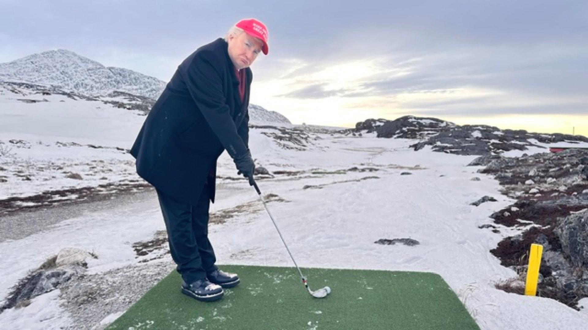 Still from It's Not Easy Bein' Greenland