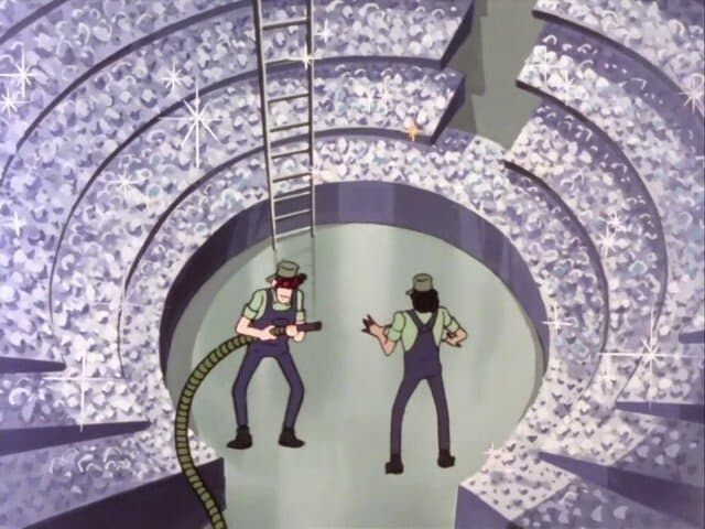 Still from The Climactic Lupin Arrest Operation